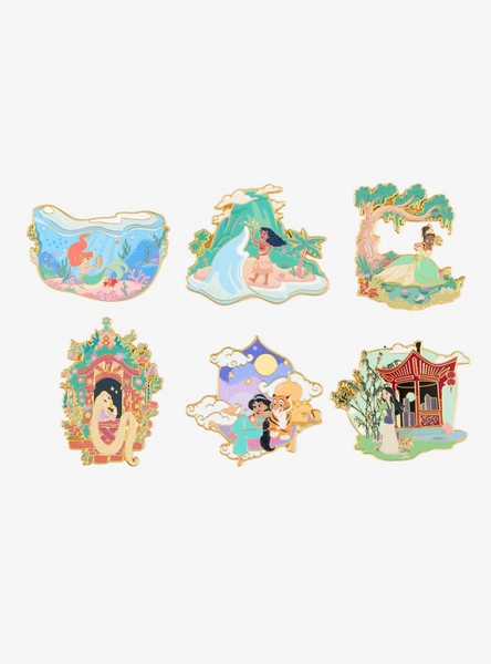 Disney Princess Scenes Blind Box Enamel Pin - BoxLunch Exclusive