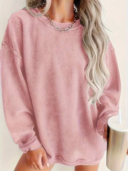 Autumn And Winter Elegant Fashion Casual Comfortable Long Sleeve Sweater Knitted Pullover Fall Clothes For Women Winter Clothes For Women Fall Tops Work/Office Business Casual Woman