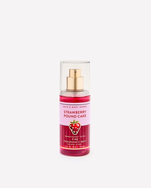 Strawberry Pound Cake Travel Size Fine Fragrance Mist