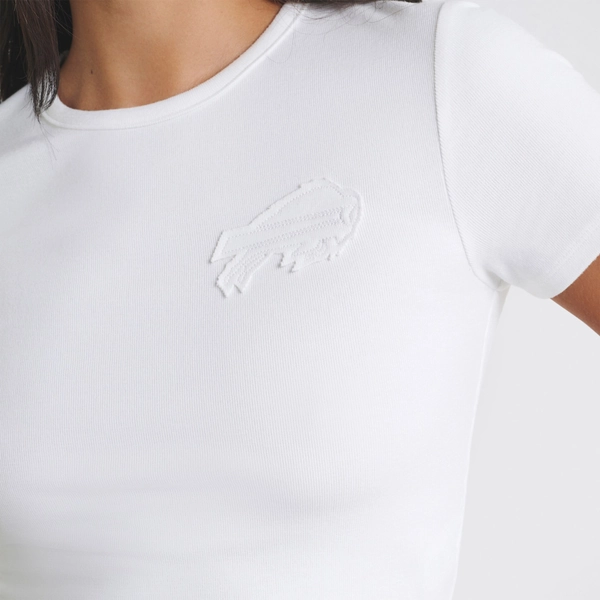 Women's Buffalo Bills  Off Season White Baby T-Shirt