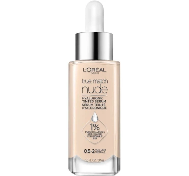 L'Oreal Paris True Match Hyaluronic Tinted Serum Foundation Makeup