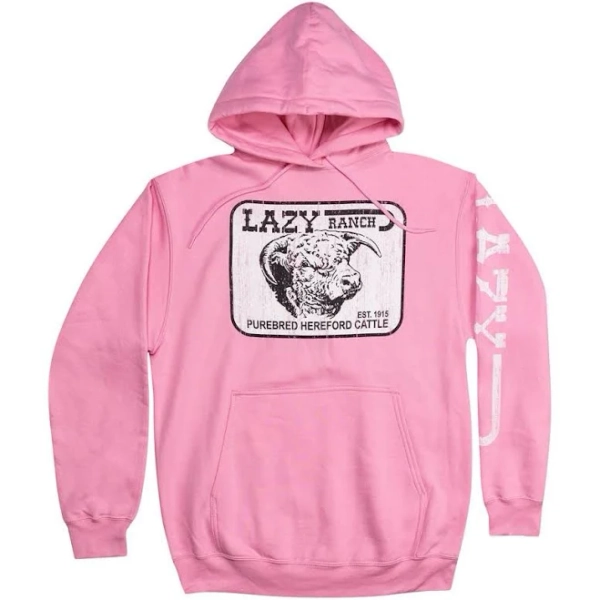 Lazy J Ranch Willow Cattle Headquarters Pullover Hoodie