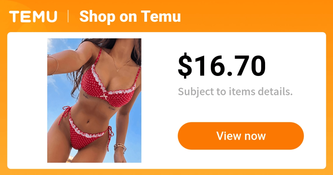 womens 2pcs hard cup printed bikini swimsuit beachwear temu - Temu