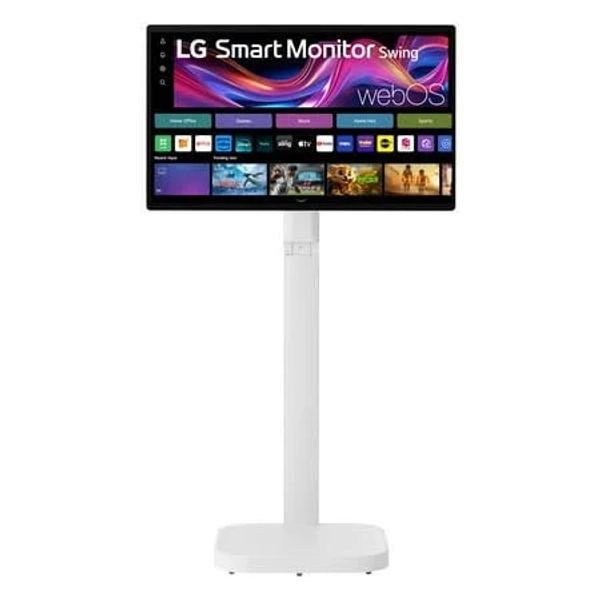 LG 32 Inch 4K UHD IPS Touchscreen Smart Monitor Swing with Rolling Stand