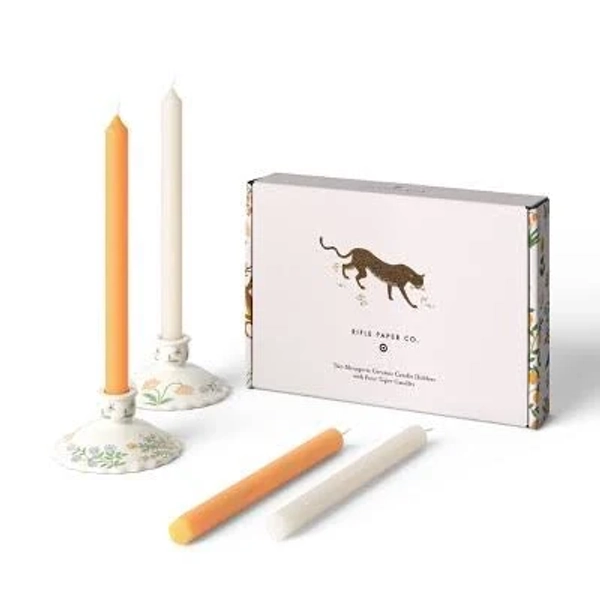 Rifle Paper Co. Menagerie Taper Candles
