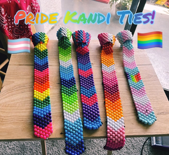 Kandi LGBTQ Pride Ties