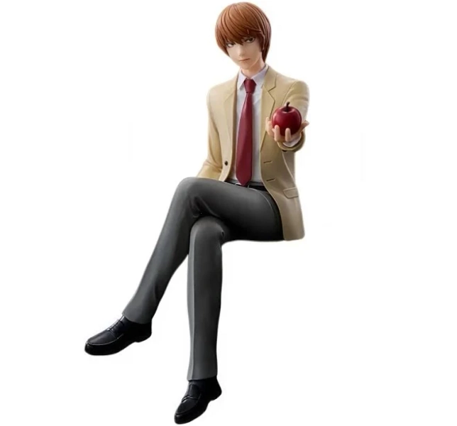 Original Genuine FURYU Death Note Yagami Light PVC 15cm Anime Character Model Collection Desktop