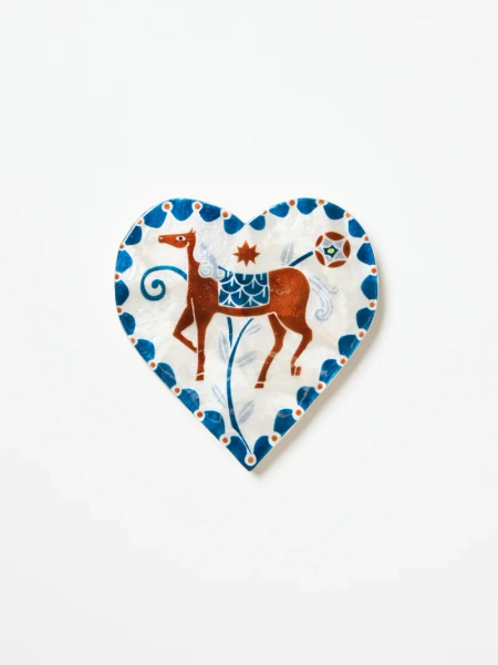 PALOMA HEART WHITE HORSE  | Jones & Co