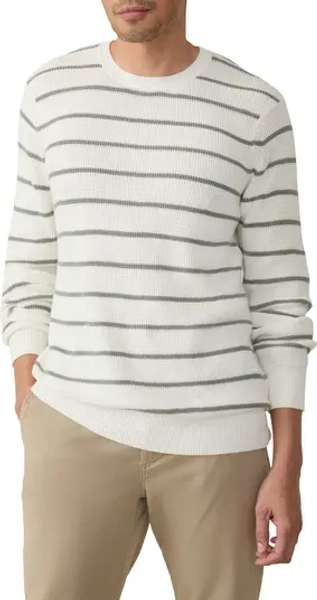 Sunwashed Stripe Organic Cotton Sweater