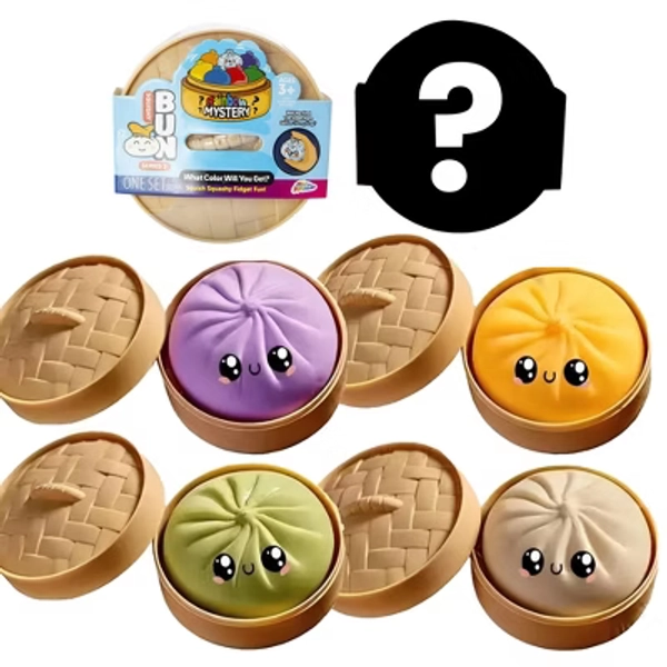 Puka Creations Rainbow Dumplings 3.5-Inch Mystery Pack Squishy | 1 Random