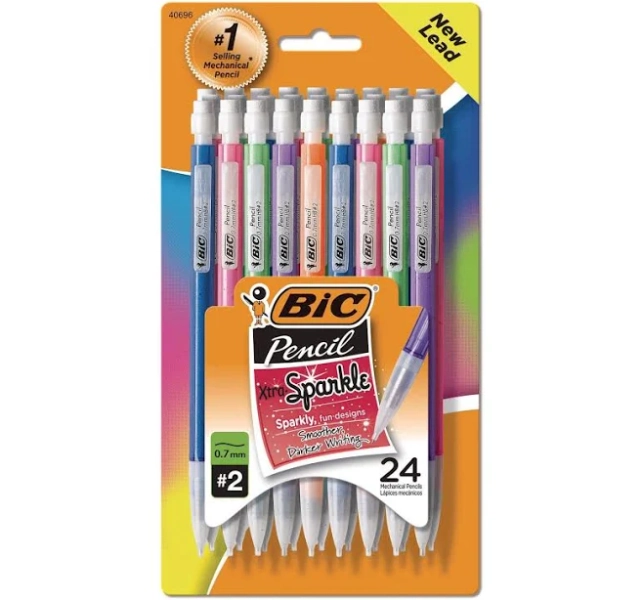 BIC Xtra Sparkle Mechanical Pencils