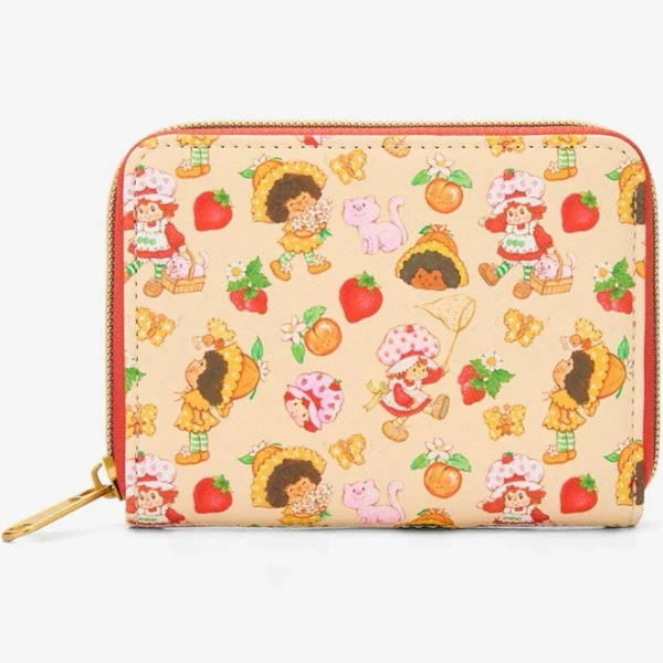 Loungefly Strawberry Shortcake Duo Mini Zipper Wallet