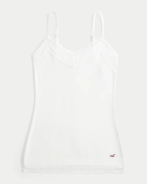 Lace Trim Layering Cami