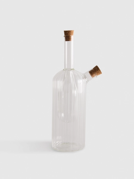 Ribbed Double Oil Pourer