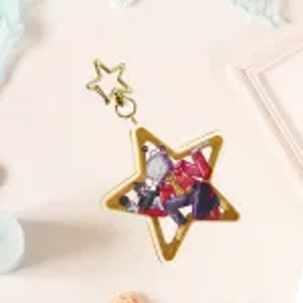 Spamtenna Star Keychain (Size fixed) by MossHasChaos - ACGGOODS