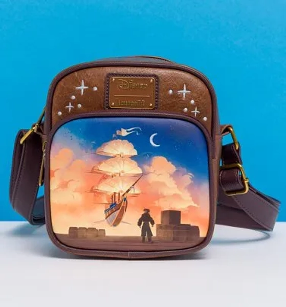 Loungefly Disney Treasure Planet Camera Crossbody Bag