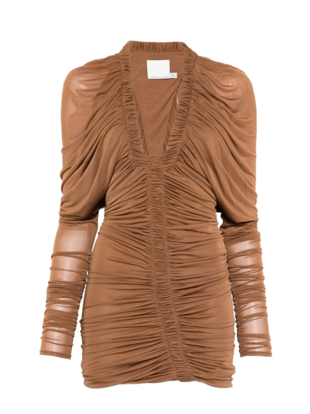 Christopher Esber robe courte Orion LS à manches longues | 4