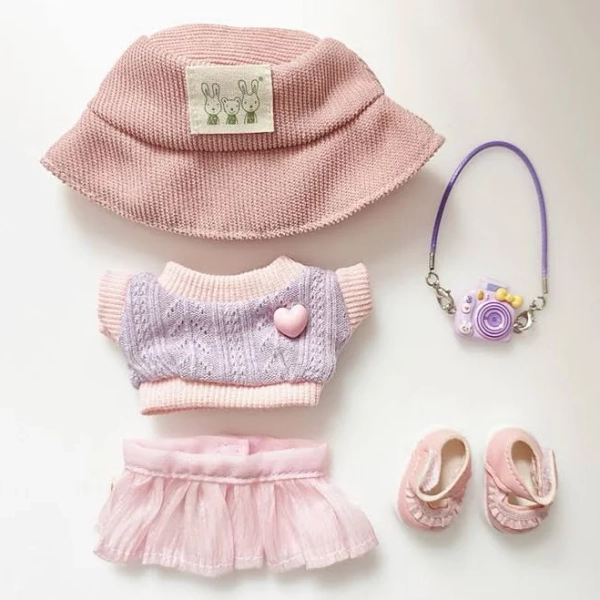 5-Piece Clothes for Popular Dolls