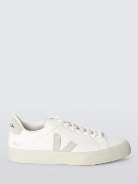 VEJA Campo Suede Detail Leather Trainers