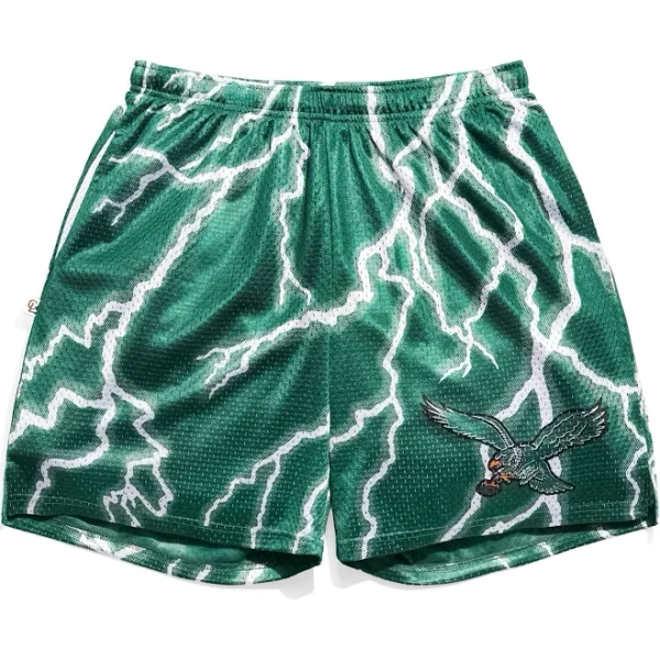 Philadelphia Eagles Lightning Retro Shorts