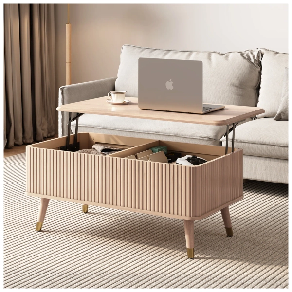 George Oliver Mid Century Modern Lift Top Coffee Table With Storage,multi-functional Center Table For Living Room & Reviews | Wayfair