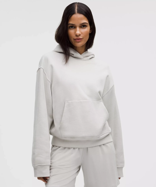 Women's Steady State Oversized Hoodie - Dove Grey - XL