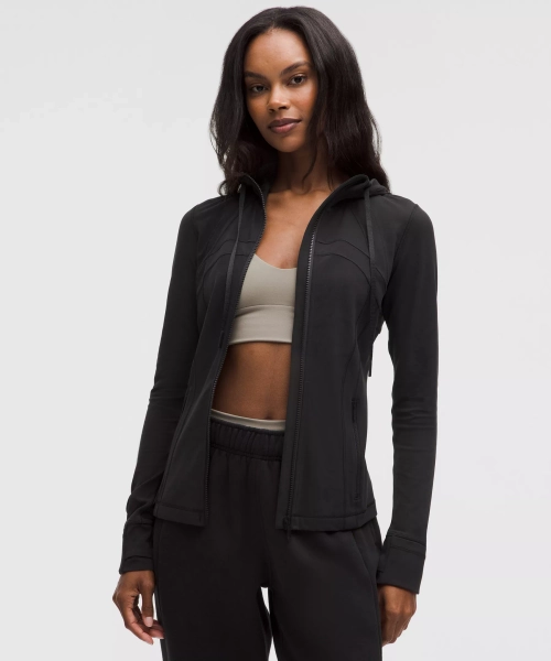 Define Hooded Jacket *Nulu - Blush - 2