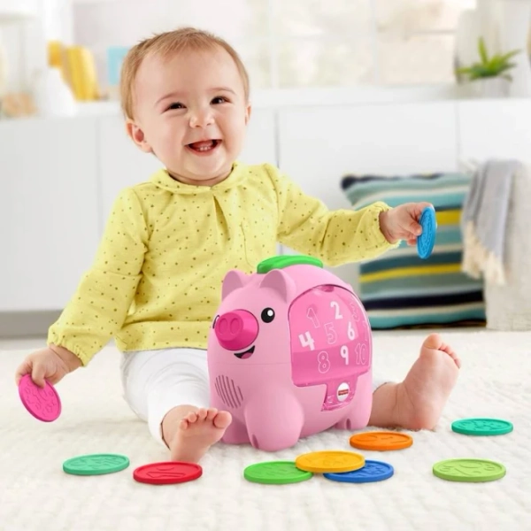 Fisher-Price Laugh & Learn Count & Rumble Piggy Bank