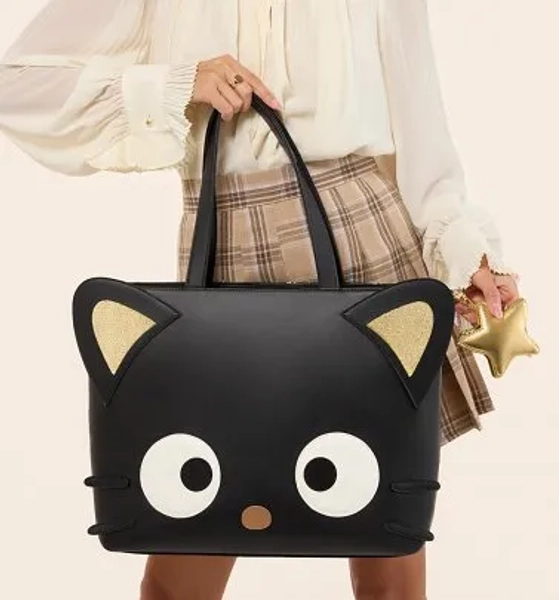 Loungefly Sanrio Chococat Stars Tote Crossbody Bag With Coin Bag