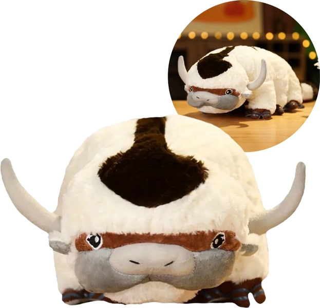 Appa Knuffel | 55 cm - Avatar the Last Airbender - Aang - Sokka - Katara - Zuko - Momo - Apa - Luchtbison - Figure - Pluche - Anime - Cosplay