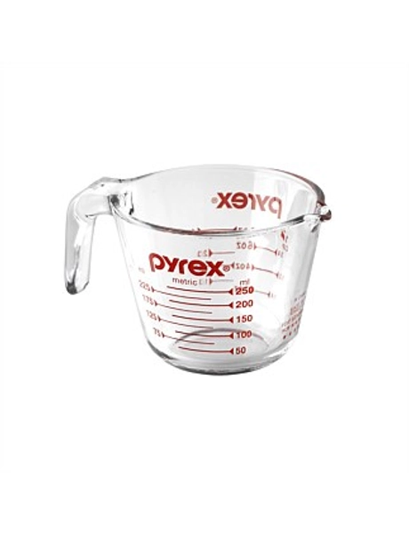 Measuring Jug 1 Cup - red
