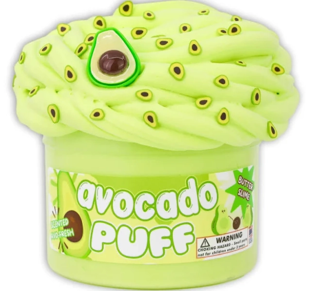 Avocado Puff Slime