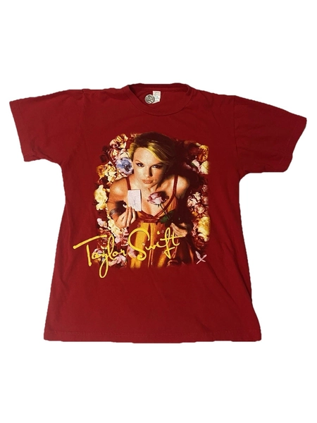 Rare Red Taylor Swift 2006 Debut Tour T-shirt Size Small
