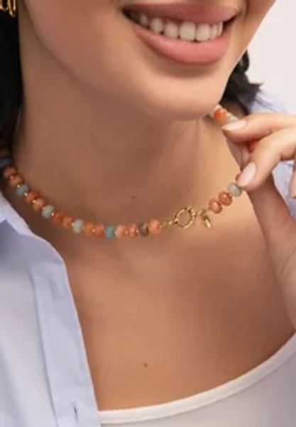 STONES - Halsband - orange