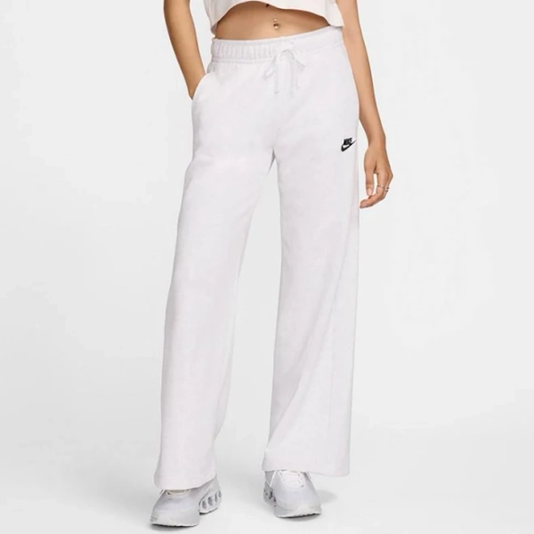 Nike Women's Mid-Rise Wide-Leg Club Fleece Sweatpants