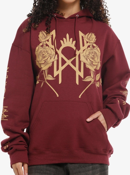 Sleep Token Even In Arcadia Floral Rune Hoodie
