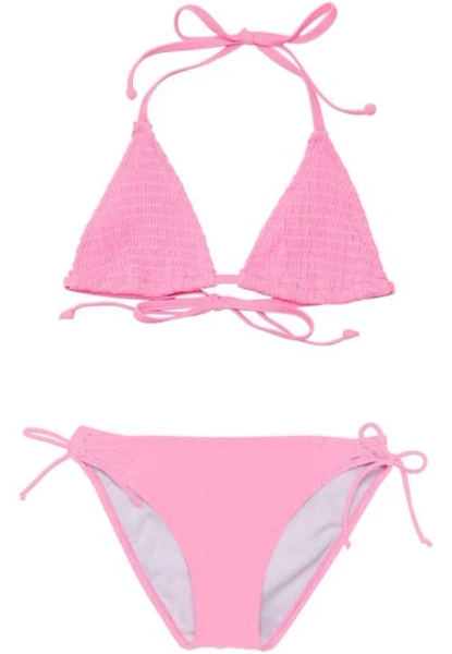 Snapper Rock Shirred Triangle Bikini