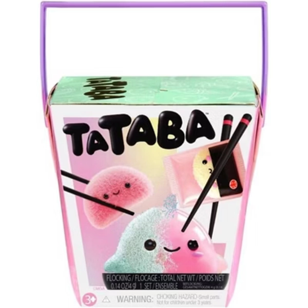 Tataba Squishy, Collectible, Cute Characters, DIY Flocking, Blind Box, Age 3+