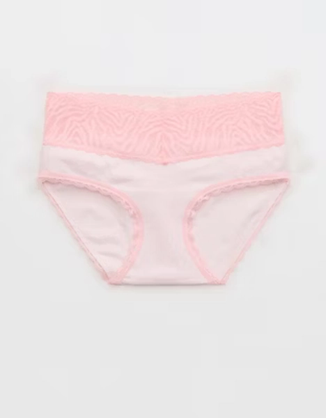Superchill Cotton Zebra Lace Boybrief Underwear