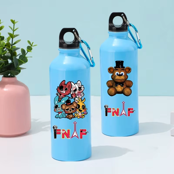 Five Nights At Freddy's 2 Aluminum Water Cups Cartoon Creative Teddy Bear Water Bottle Sealed and Leak Proof Sports Flask Gifts - AliExpress 26