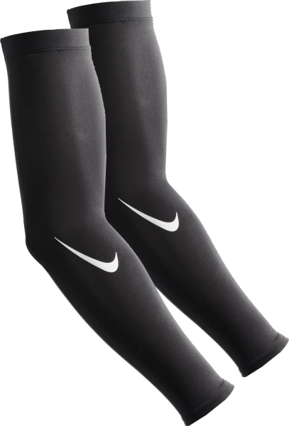 Nike Adults' Pro Dri-FIT 4.0 Sleeves 2-Pack Black / White
