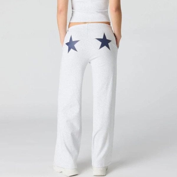 Urban Planet Women's Ribbed Wide Leg Pant