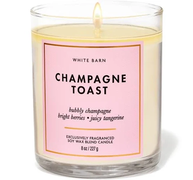 Bath & Body Works Champagne Toast Single Wick Candle