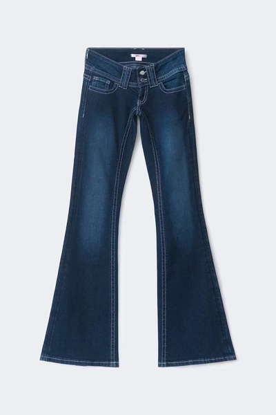 14+ holy low flare jeans