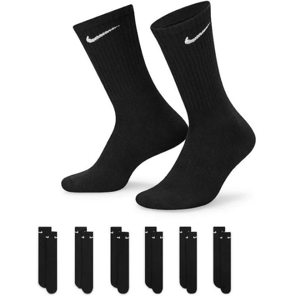 Nike Unisex Adult Everyday Cotton Cushioned Crew Training Socks
