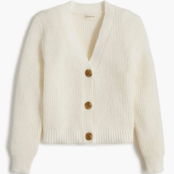 J.Crew Girls' Relaxed Cardigan Sweater