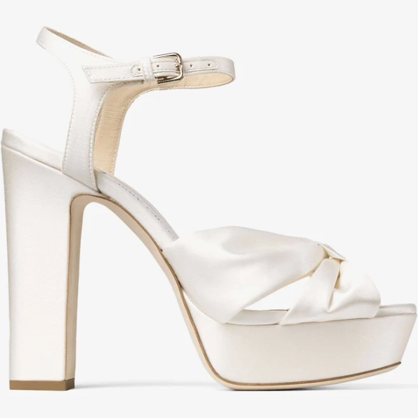 Jimmy Choo Women's Heloise 120 Platform Ankle-Strap Sandals