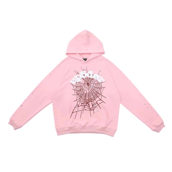 Sp5der Pink Hoodie - Streetgarm