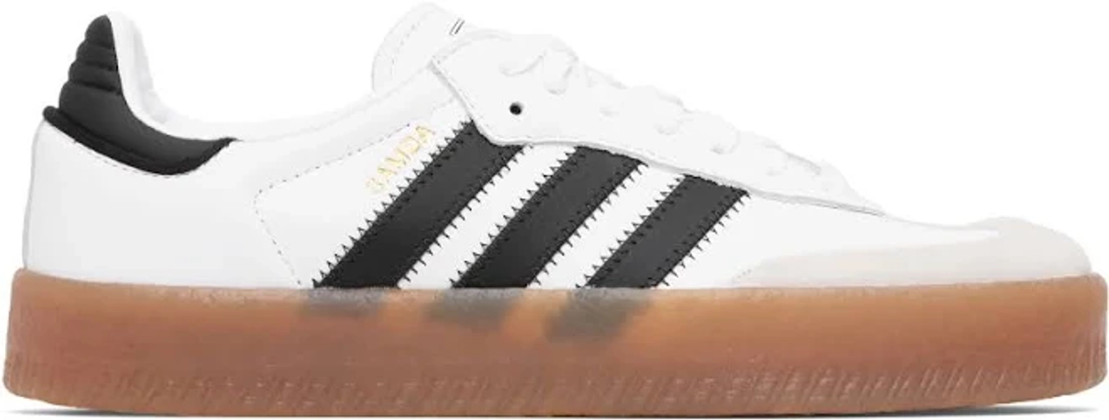 adidas Originals White Sambae Sneakers