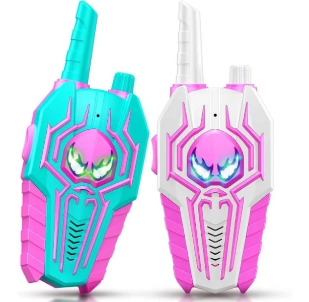 Cool Walkie Talkies for Boys Kids: Gifts Toys for 3 4 5 6 7 8 Year Old Boys Ages 5-7 Kids Walkie Talkies 2 Pack Outdoor Hiking Camping 2 Way Radio Toy